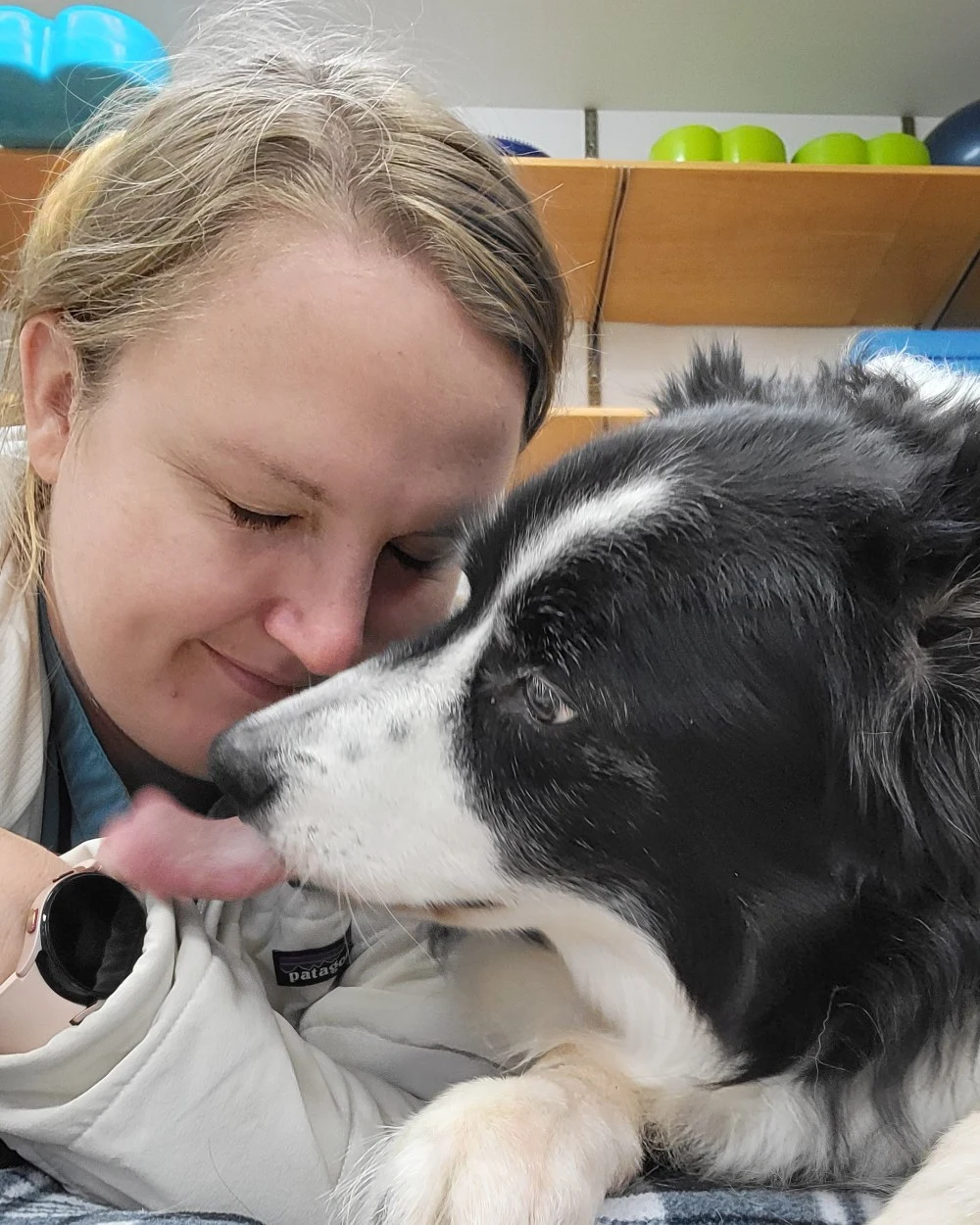 McLean Veterinary Sports Medicine Hannah with Dog
